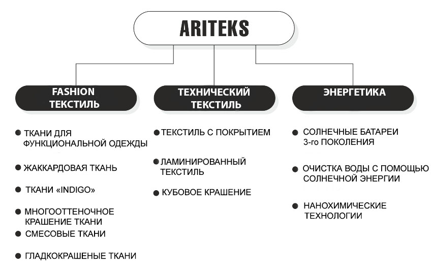 Ariteks Divisions